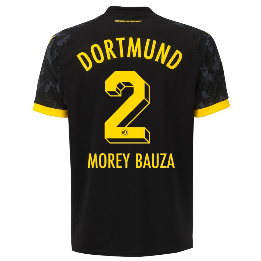 Hombre Fútbol Camiseta Mateu Morey Bauza #2 Negro 2ª Equipación 2023/24 México