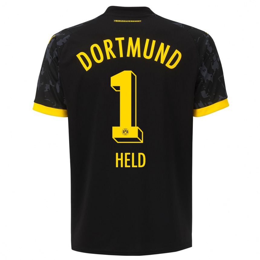 Hombre Fútbol Camiseta Aaron Held #1 Negro 2ª Equipación 2023/24 México