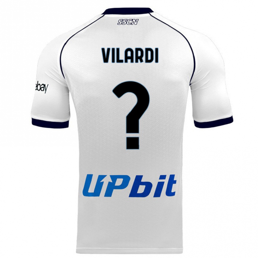 Hombre Fútbol Camiseta Mario Vilardi #0 Blanco 2ª Equipación 2023/24 México