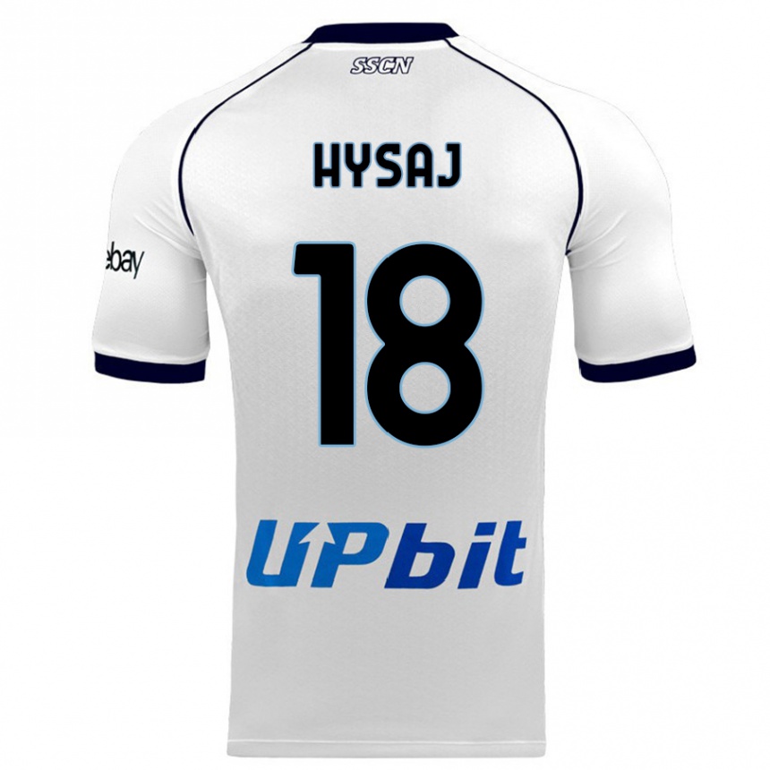 Hombre Fútbol Camiseta Daniel Hysaj #18 Blanco 2ª Equipación 2023/24 México