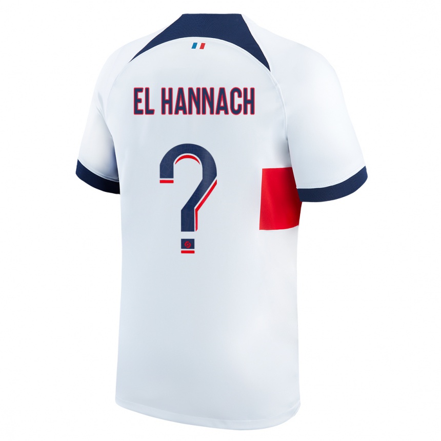 Hombre Fútbol Camiseta Younes El Hannach #0 Blanco 2ª Equipación 2023/24 México