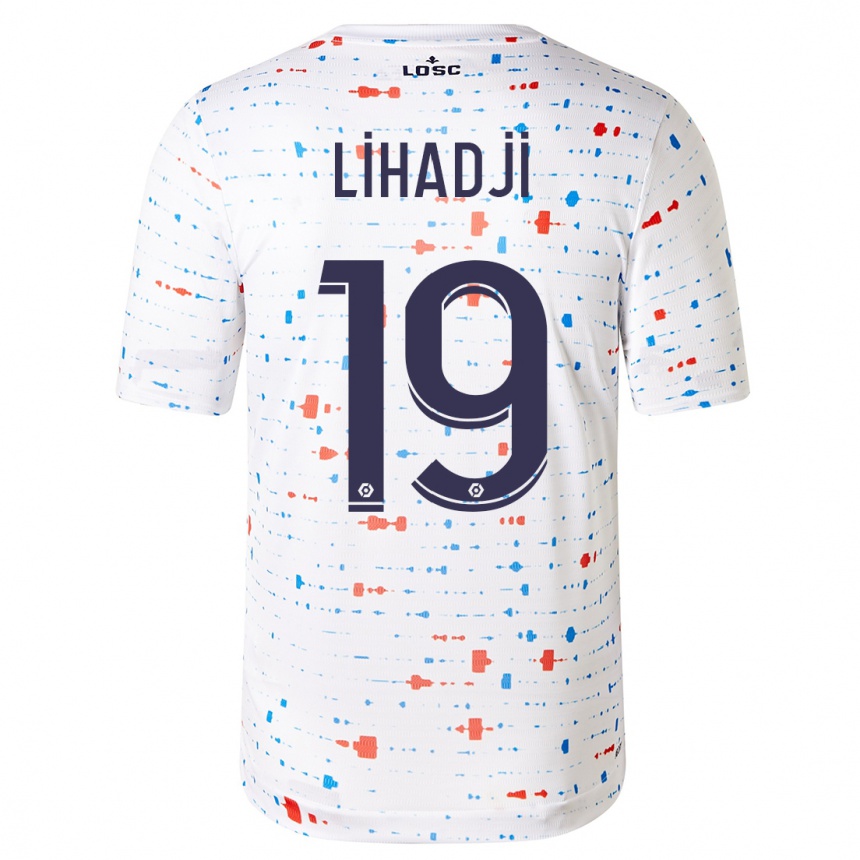 Hombre Fútbol Camiseta Isaac Lihadji #19 Blanco 2ª Equipación 2023/24 México