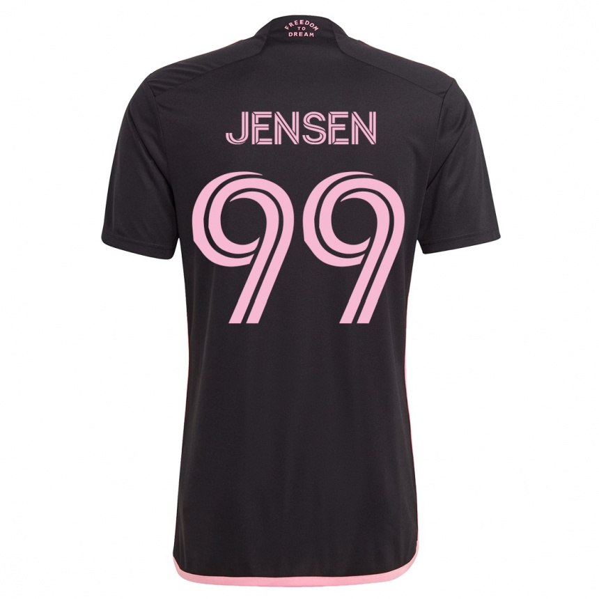 Hombre Fútbol Camiseta Cole Jensen #99 Negro 2ª Equipación 2023/24 México