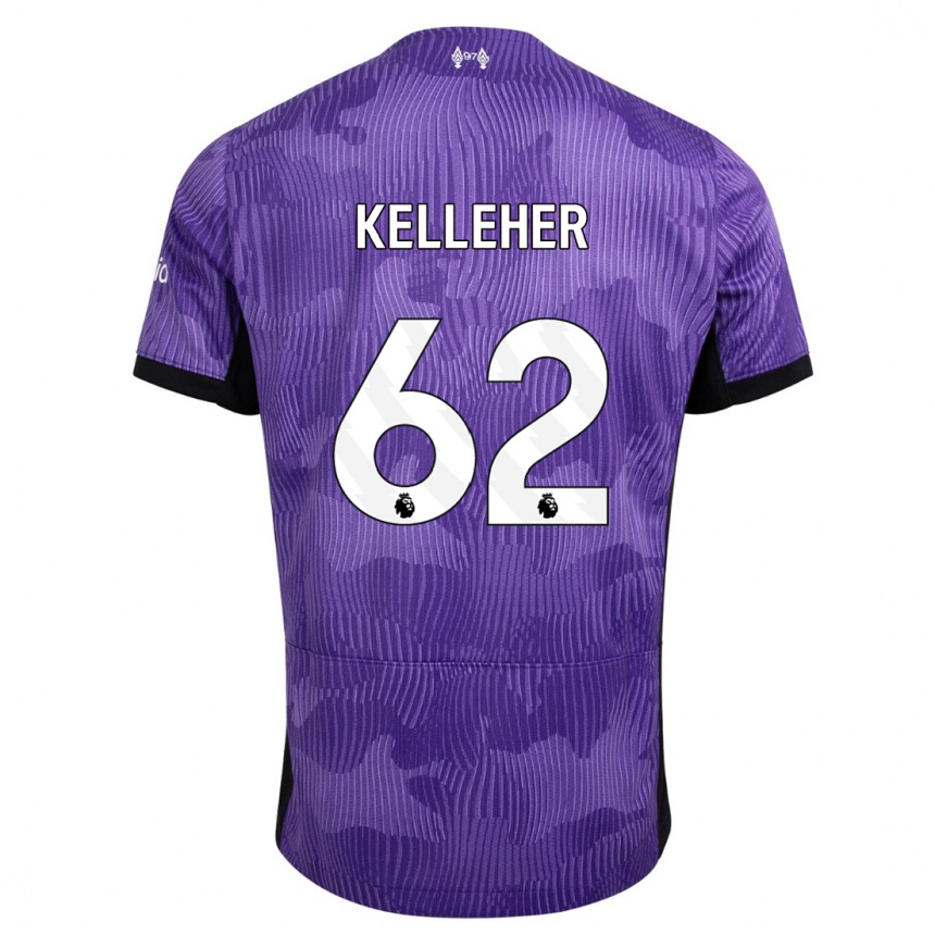 Hombre Fútbol Camiseta Caoimhin Kelleher #62 Púrpura Equipación Tercera 2023/24 México