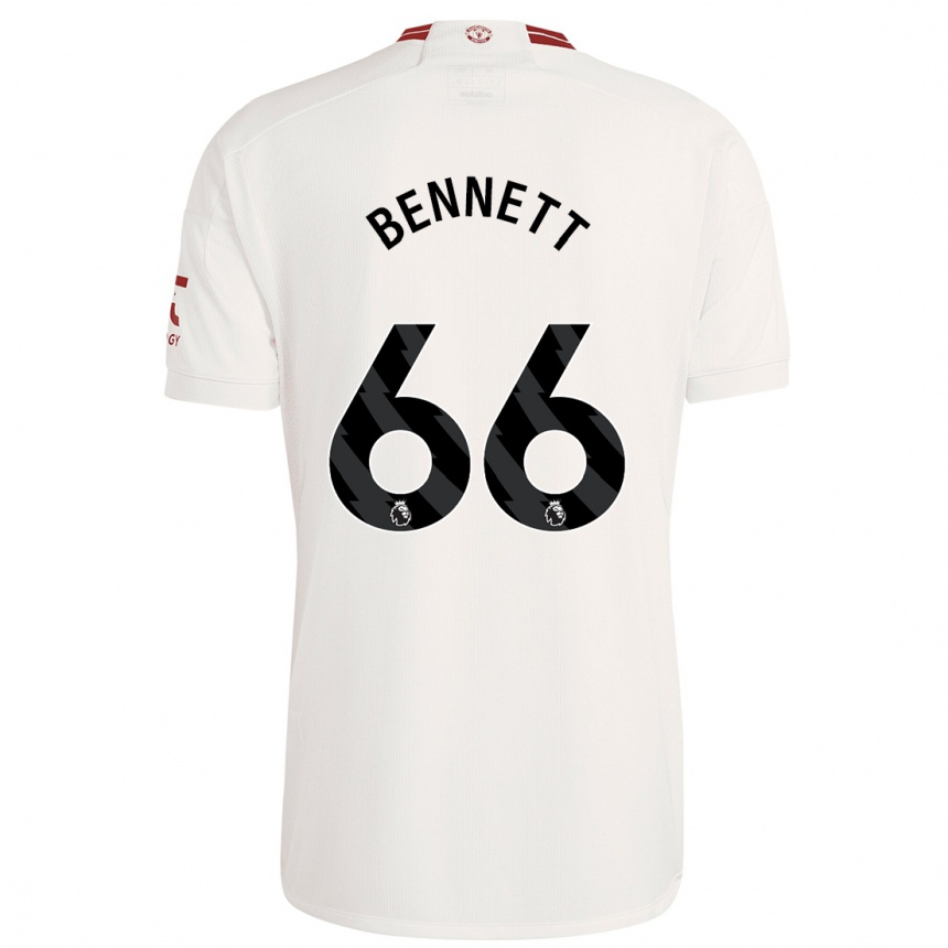 Hombre Fútbol Camiseta Rhys Bennett #66 Blanco Equipación Tercera 2023/24 México