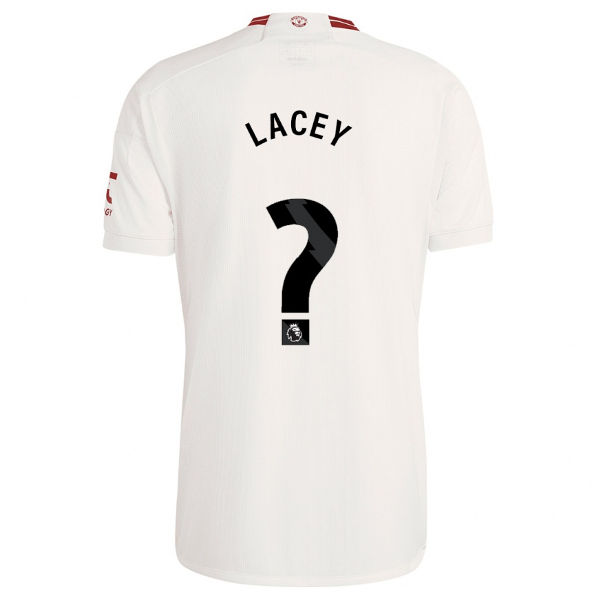 Hombre Fútbol Camiseta Shea Lacey #0 Blanco Equipación Tercera 2023/24 México