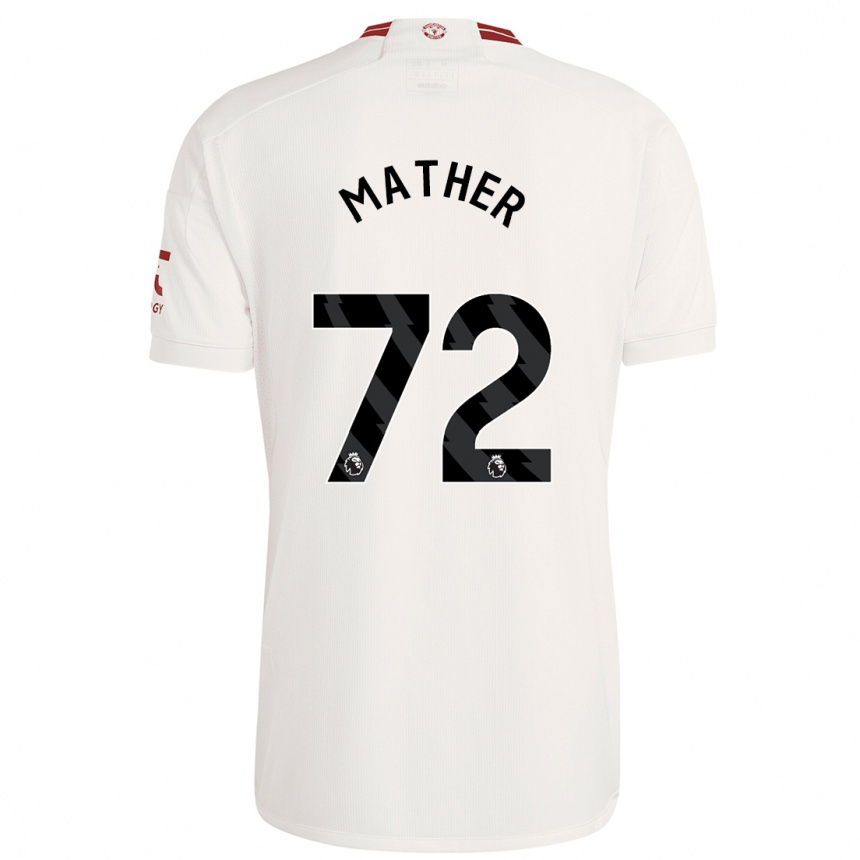 Hombre Fútbol Camiseta Sam Mather #72 Blanco Equipación Tercera 2023/24 México