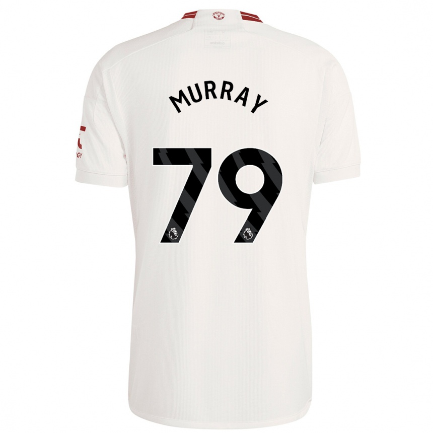 Hombre Fútbol Camiseta Sam Murray #79 Blanco Equipación Tercera 2023/24 México