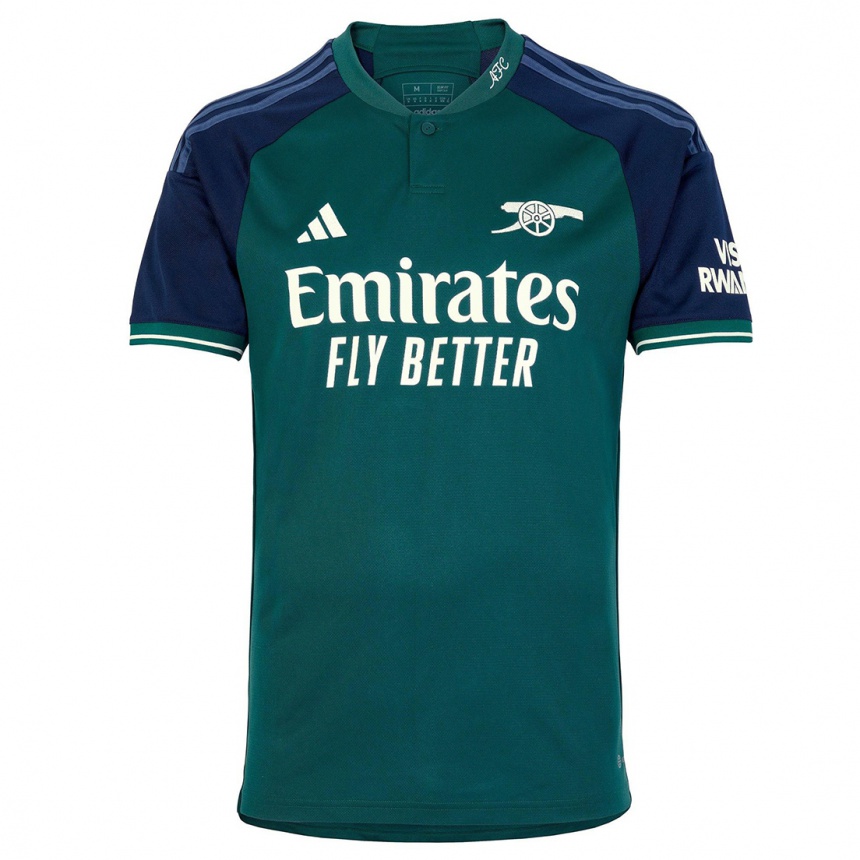 Hombre Fútbol Camiseta Hector Bellerin #2 Verde Equipación Tercera 2023/24 México