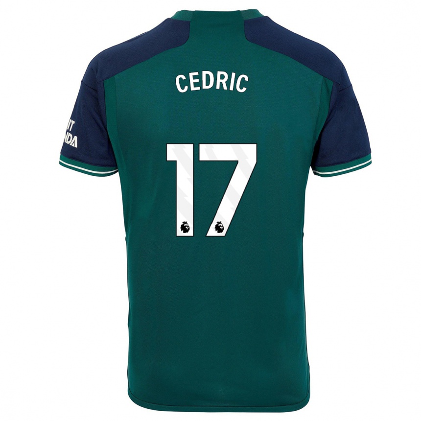 Hombre Fútbol Camiseta Cedric Soares #17 Verde Equipación Tercera 2023/24 México