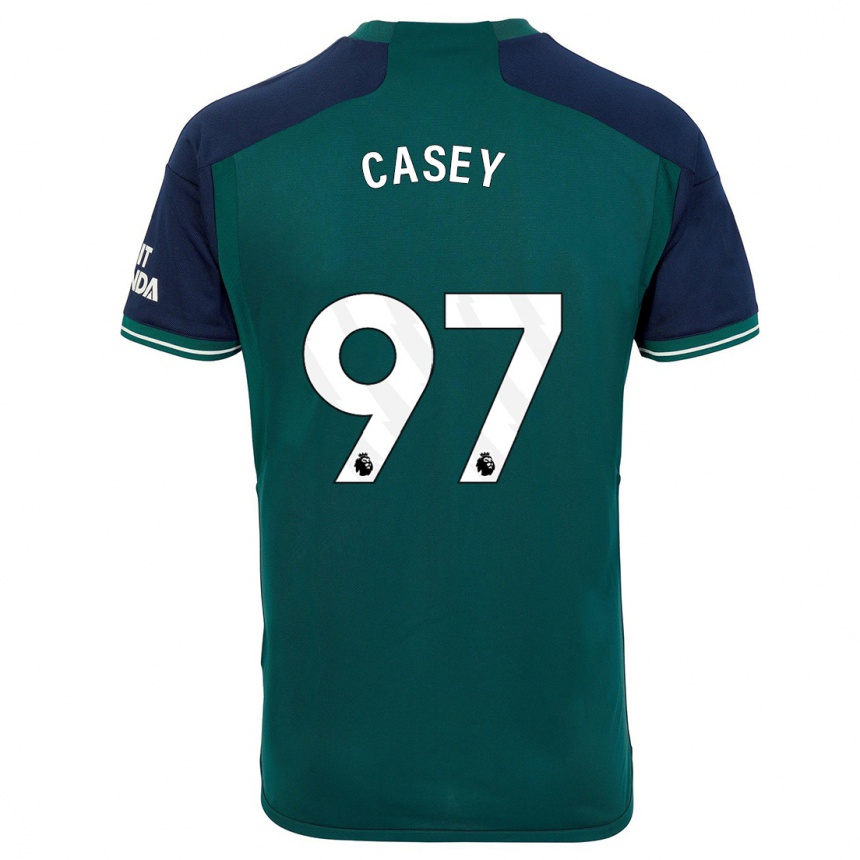 Hombre Fútbol Camiseta Dan Casey #97 Verde Equipación Tercera 2023/24 México