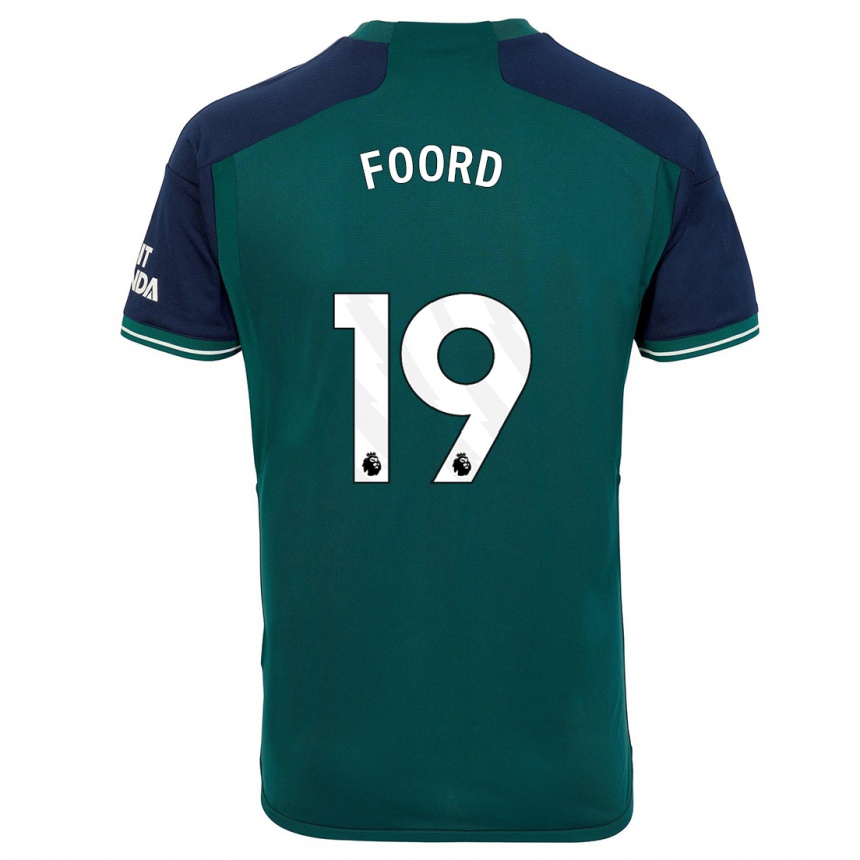 Hombre Fútbol Camiseta Caitlin Foord #19 Verde Equipación Tercera 2023/24 México