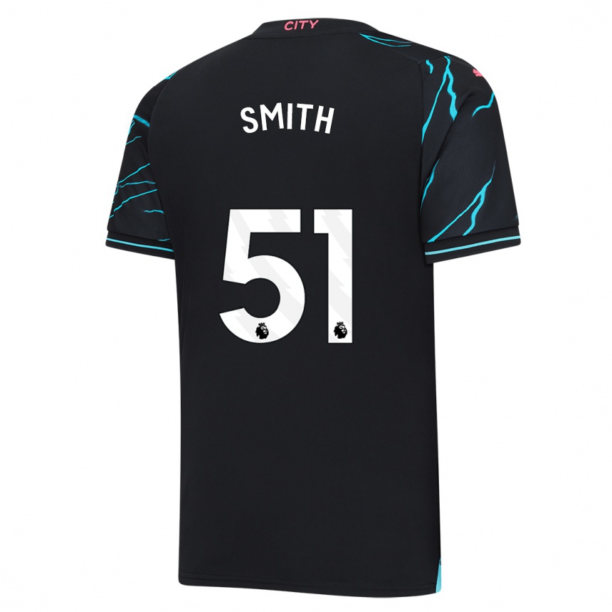 Hombre Fútbol Camiseta Isaac Smith #51 Azul Oscuro Equipación Tercera 2023/24 México