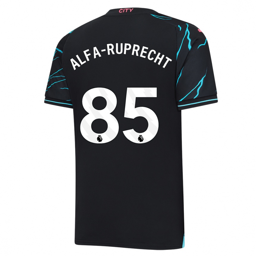 Hombre Fútbol Camiseta Farid Alfa-Ruprecht #85 Azul Oscuro Equipación Tercera 2023/24 México