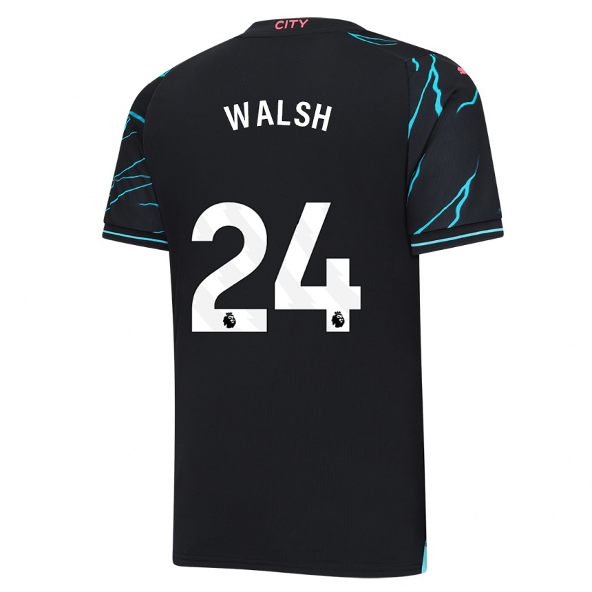 Hombre Fútbol Camiseta Keira Walsh #24 Azul Oscuro Equipación Tercera 2023/24 México