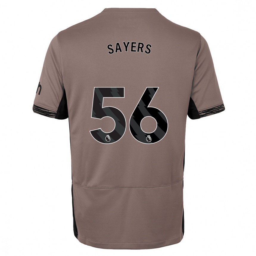 Hombre Fútbol Camiseta Charlie Sayers #56 Beige Obscuro Equipación Tercera 2023/24 México