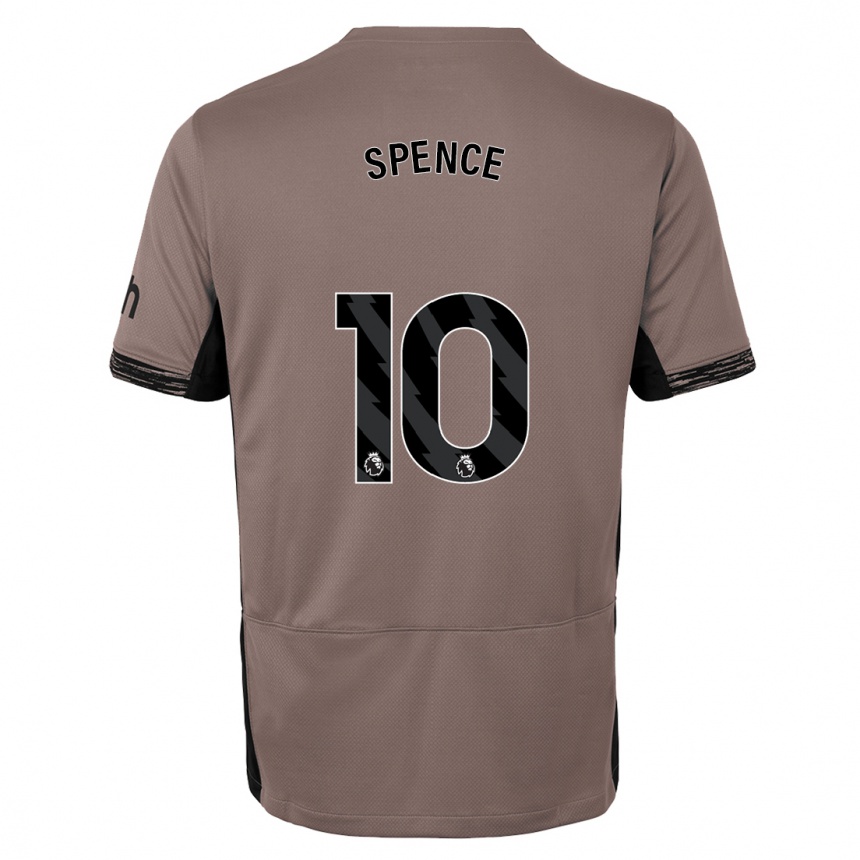 Hombre Fútbol Camiseta Drew Spence #10 Beige Obscuro Equipación Tercera 2023/24 México