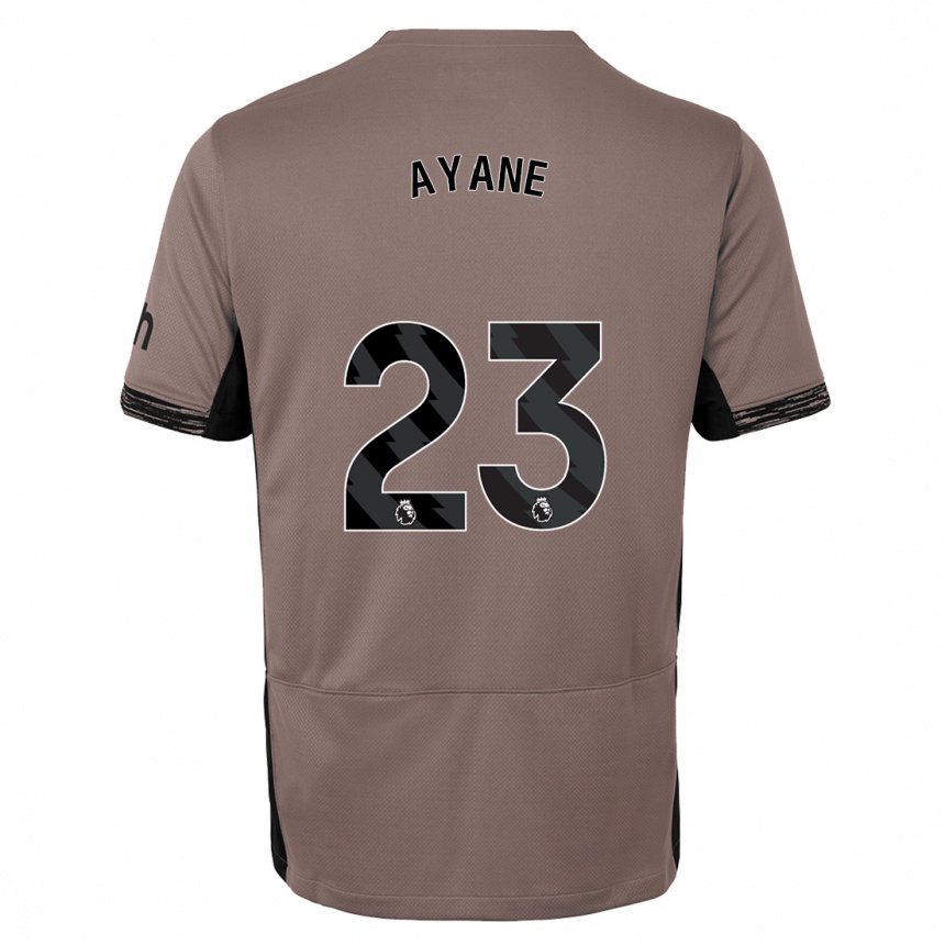 Hombre Fútbol Camiseta Rosella Ayane #23 Beige Obscuro Equipación Tercera 2023/24 México