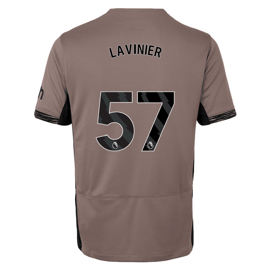 Hombre Fútbol Camiseta Marcel Lavinier #57 Beige Obscuro Equipación Tercera 2023/24 México