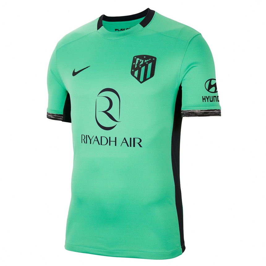 Hombre Fútbol Camiseta Koke #6 Primavera Verde Equipación Tercera 2023/24 México