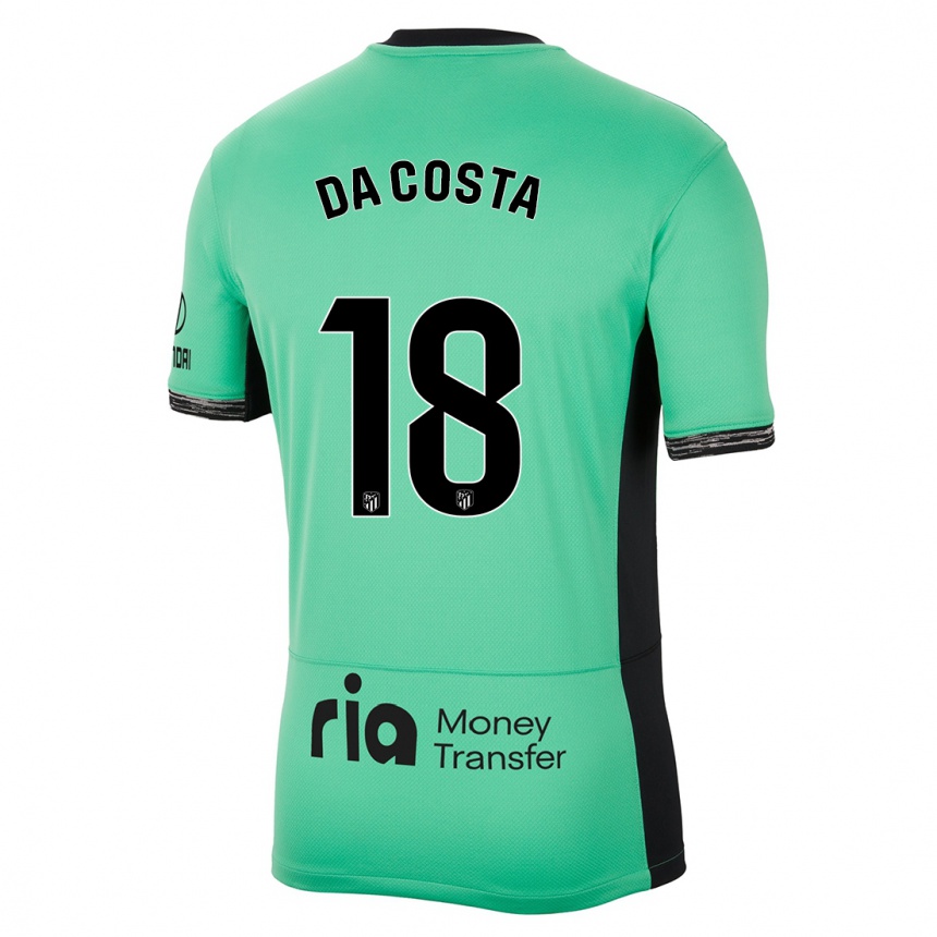 Hombre Fútbol Camiseta Mario Da Costa #18 Primavera Verde Equipación Tercera 2023/24 México