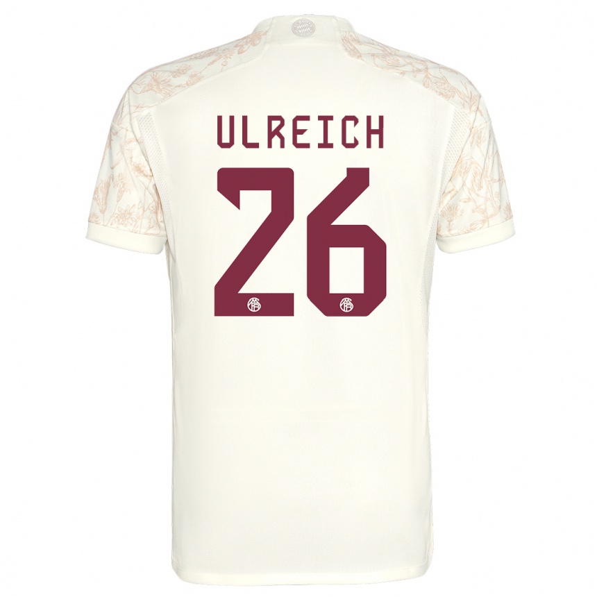 Hombre Fútbol Camiseta Sven Ulreich #26 Blanquecino Equipación Tercera 2023/24 México