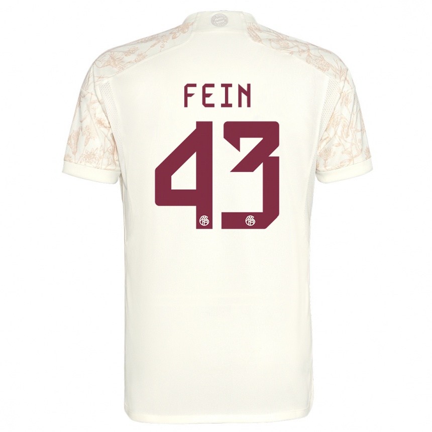 Hombre Fútbol Camiseta Adrian Fein #43 Blanquecino Equipación Tercera 2023/24 México