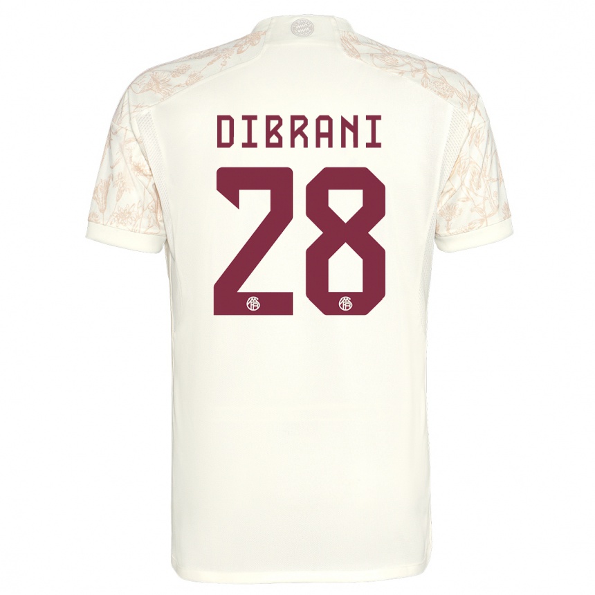 Hombre Fútbol Camiseta Benjamin Dibrani #28 Blanquecino Equipación Tercera 2023/24 México