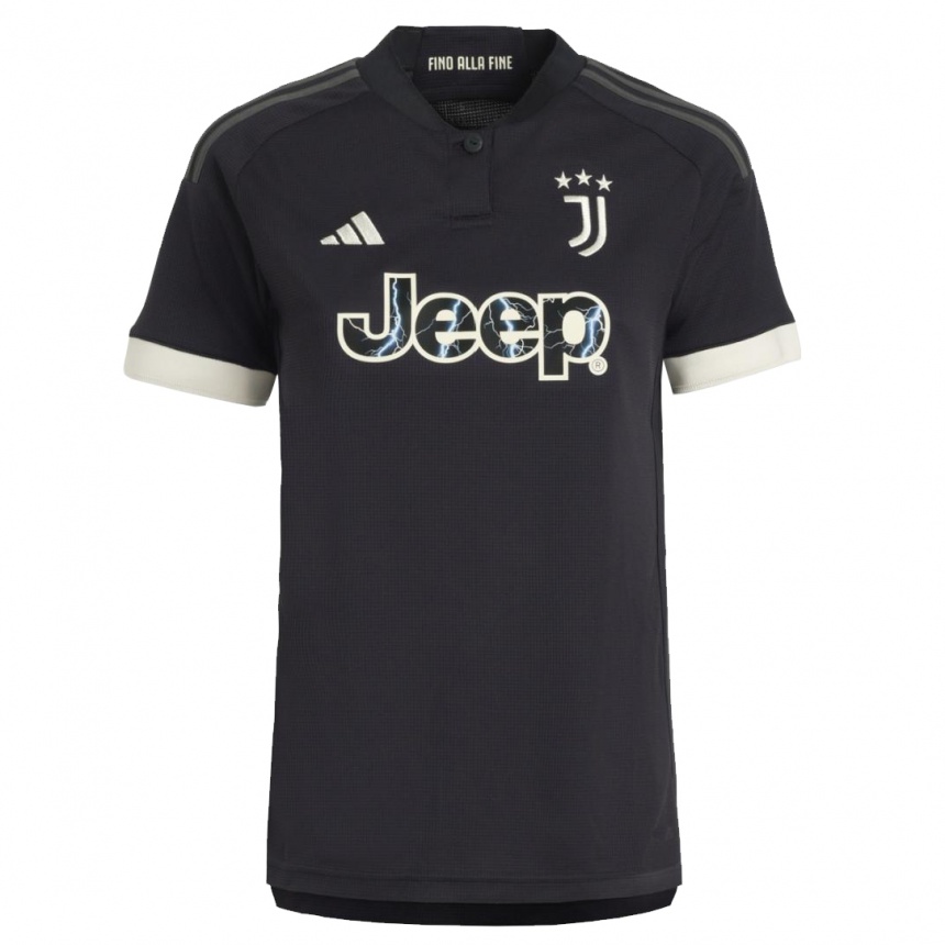 Hombre Fútbol Camiseta Moise Kean #18 Negro Equipación Tercera 2023/24 México