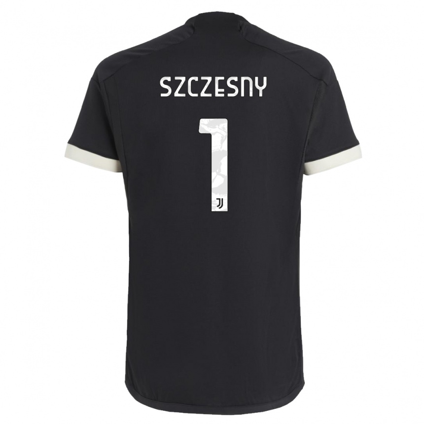 Hombre Fútbol Camiseta Wojciech Szczesny #1 Negro Equipación Tercera 2023/24 México