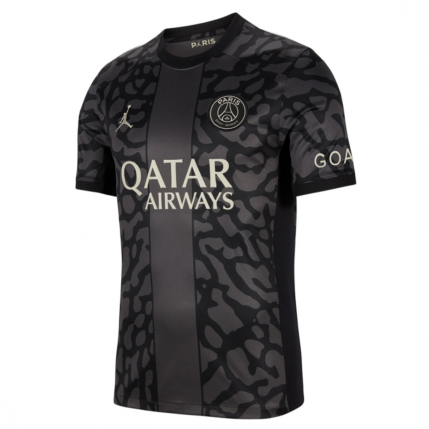 Hombre Fútbol Camiseta Mauro Icardi #9 Negro Equipación Tercera 2023/24 México