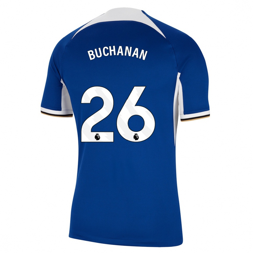 Mujer Fútbol Camiseta Kadeisha Buchanan #26 Azul 1ª Equipación 2023/24 México