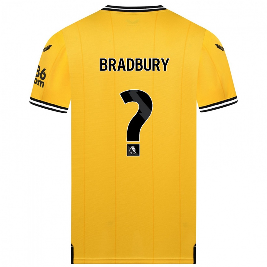 Mujer Fútbol Camiseta Mackenzie Bradbury #0 Amarillo 1ª Equipación 2023/24 México