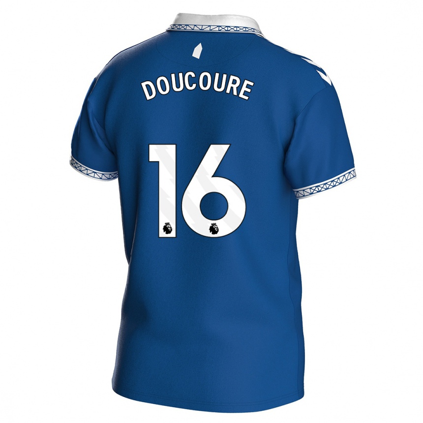Mujer Fútbol Camiseta Abdoulaye Doucoure #16 Azul Real 1ª Equipación 2023/24 México