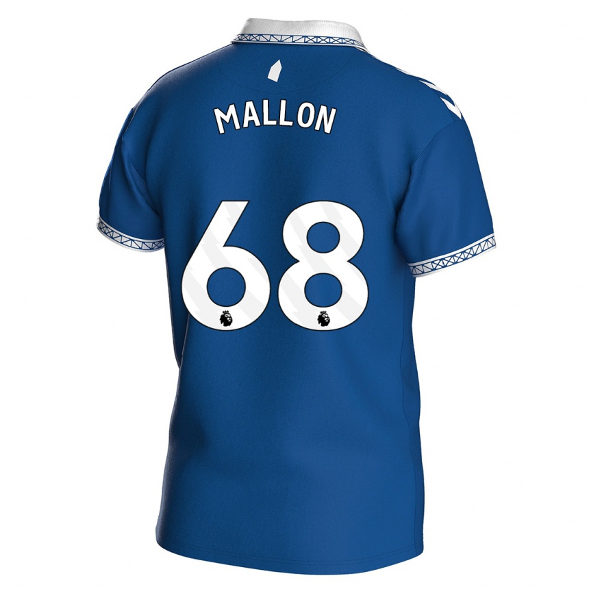 Mujer Fútbol Camiseta Mathew Mallon #68 Azul Real 1ª Equipación 2023/24 México