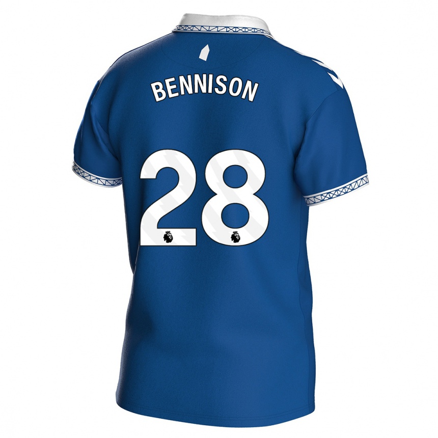 Mujer Fútbol Camiseta Hanna Bennison #28 Azul Real 1ª Equipación 2023/24 México