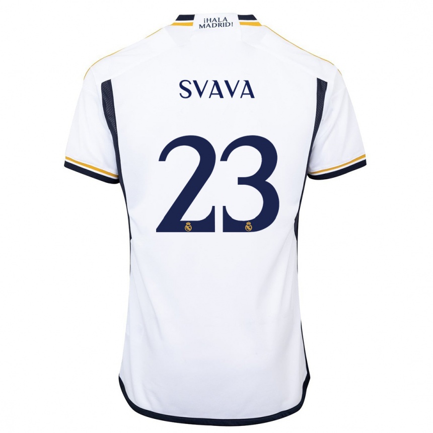 Mujer Fútbol Camiseta Sofie Svava #23 Blanco 1ª Equipación 2023/24 México