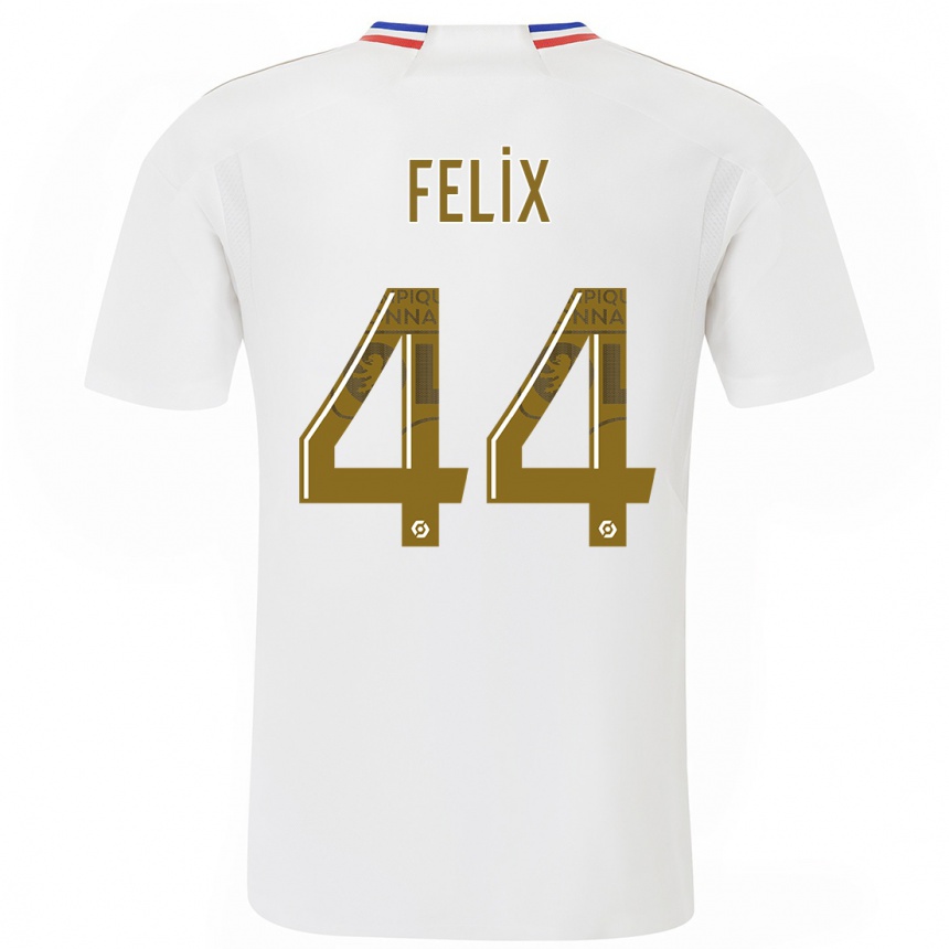 Mujer Fútbol Camiseta Marley Felix #44 Blanco 1ª Equipación 2023/24 México