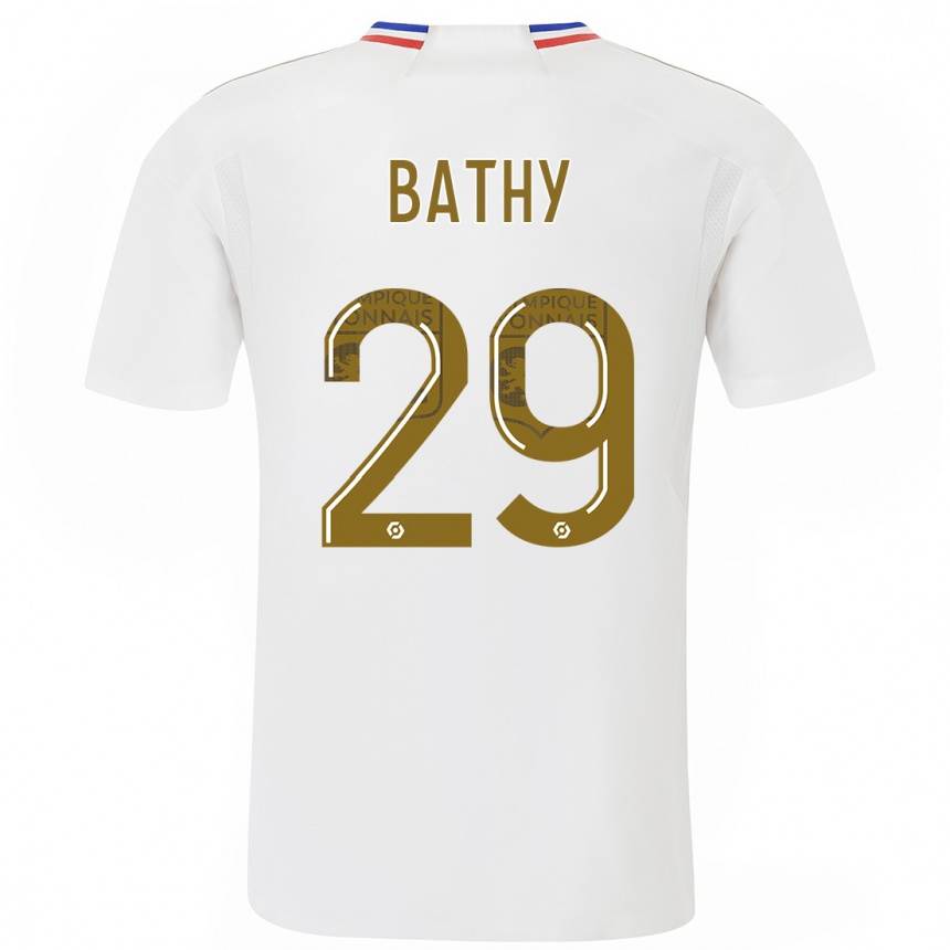 Mujer Fútbol Camiseta Griedge Mbock Bathy #29 Blanco 1ª Equipación 2023/24 México