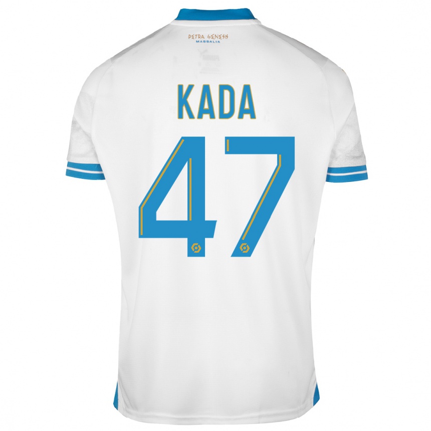 Mujer Fútbol Camiseta Joakim Kada #47 Blanco 1ª Equipación 2023/24 México