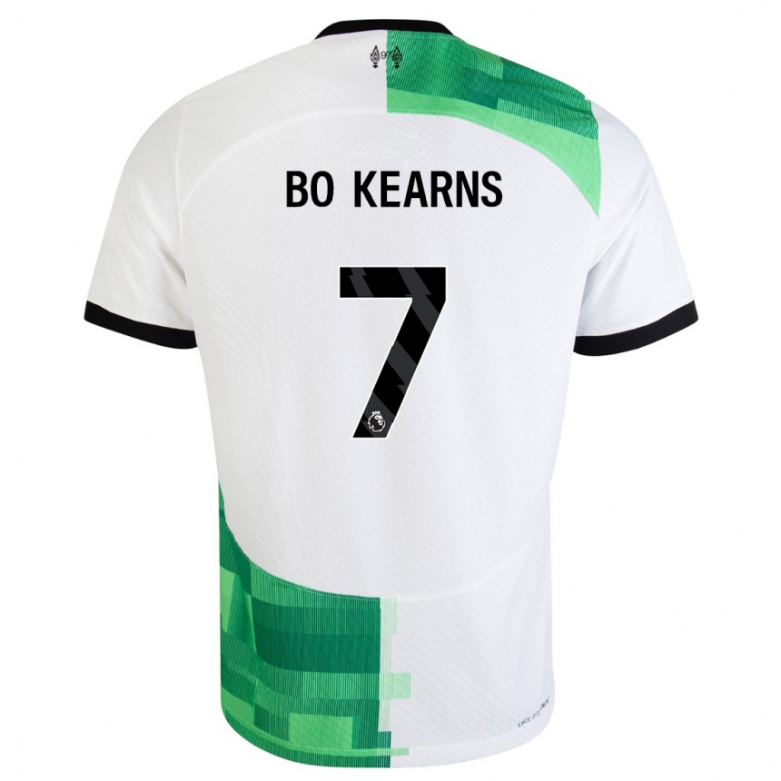 Mujer Fútbol Camiseta Missy Bo Kearns #7 Blanco Verde 2ª Equipación 2023/24 México