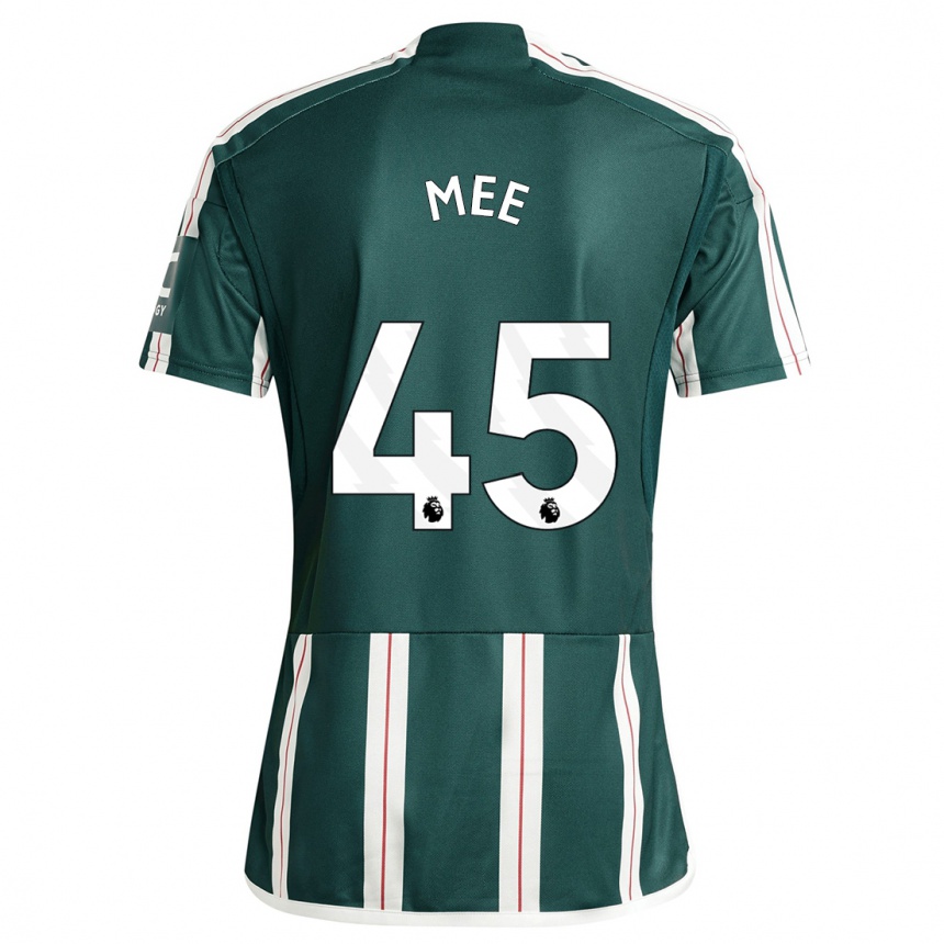 Mujer Fútbol Camiseta Dermot Mee #45 Verde Oscuro 2ª Equipación 2023/24 México