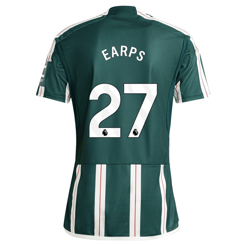 Mujer Fútbol Camiseta Mary Earps #27 Verde Oscuro 2ª Equipación 2023/24 México