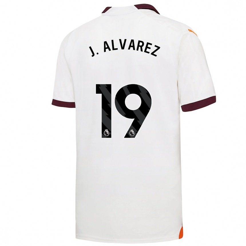 Mujer Fútbol Camiseta Julian Alvarez #19 Blanco 2ª Equipación 2023/24 México