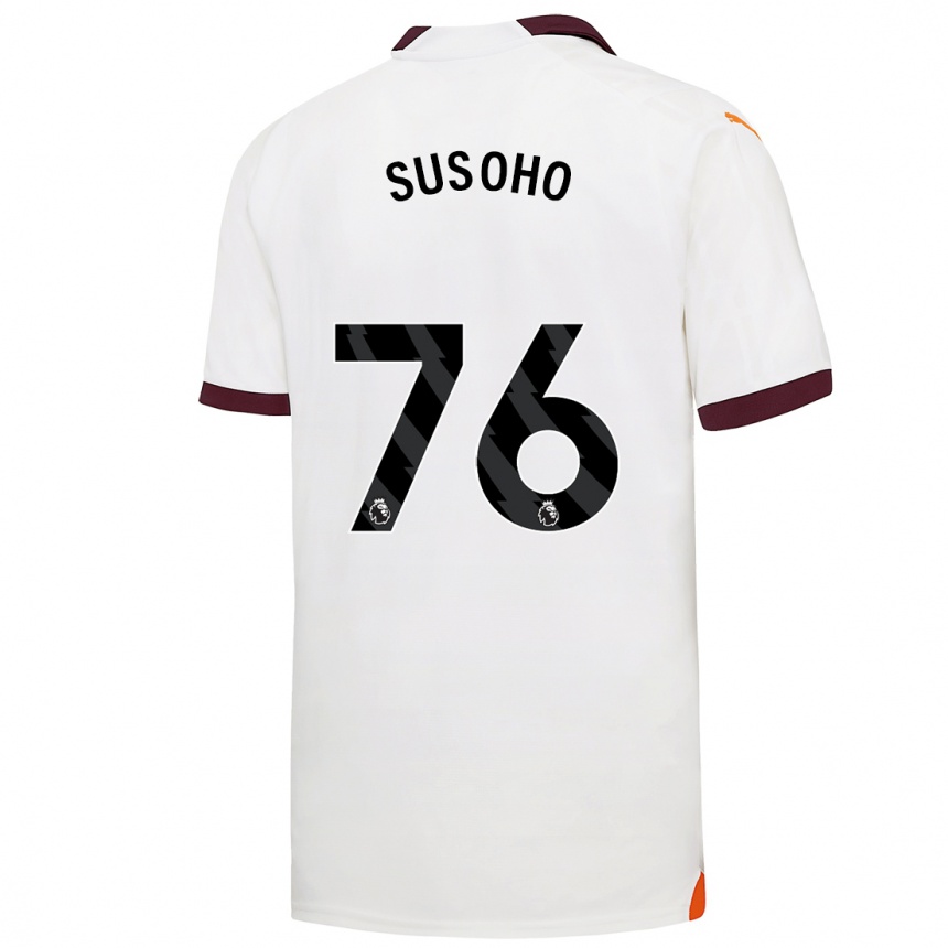 Mujer Fútbol Camiseta Mahamadou Susoho #76 Blanco 2ª Equipación 2023/24 México