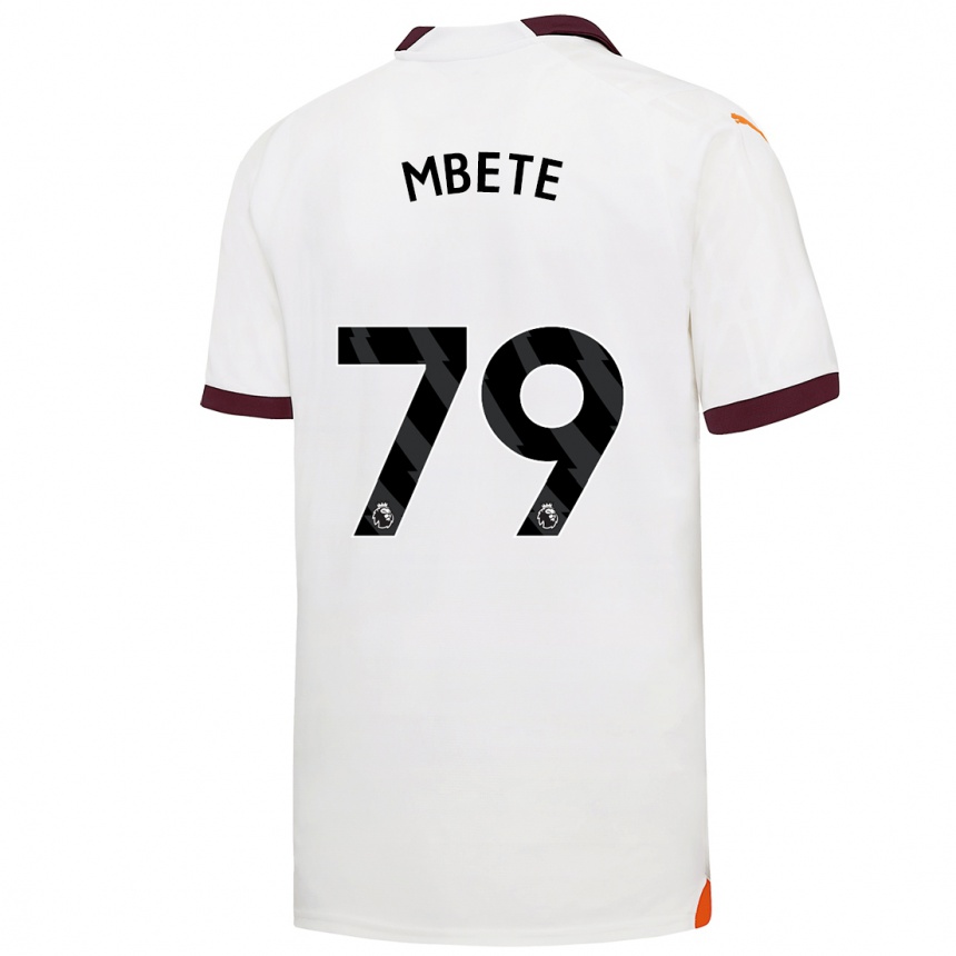 Mujer Fútbol Camiseta Luke Mbete #79 Blanco 2ª Equipación 2023/24 México