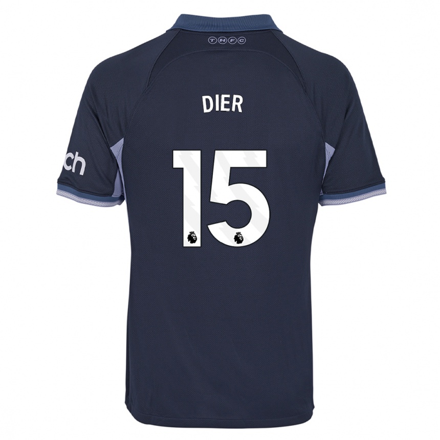 Mujer Fútbol Camiseta Eric Dier #15 Azul Oscuro 2ª Equipación 2023/24 México