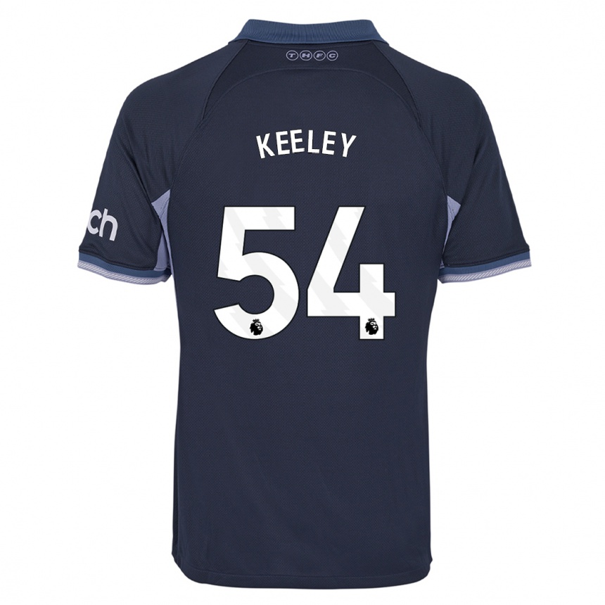 Mujer Fútbol Camiseta Josh Keeley #54 Azul Oscuro 2ª Equipación 2023/24 México