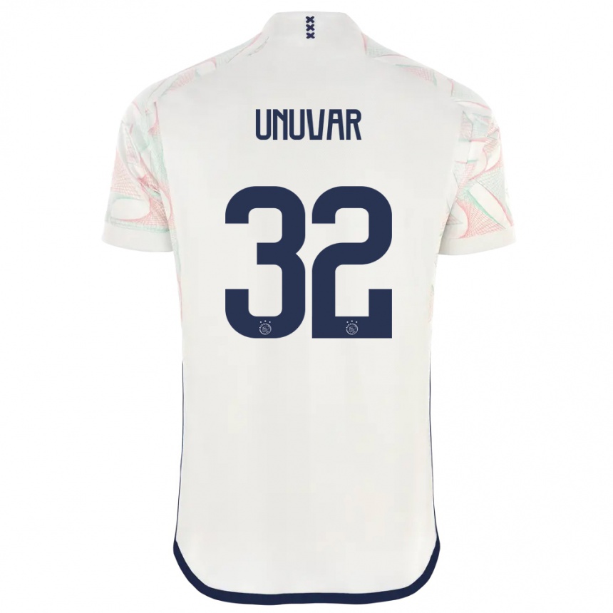 Mujer Fútbol Camiseta Naci Unuvar #32 Blanco 2ª Equipación 2023/24 México