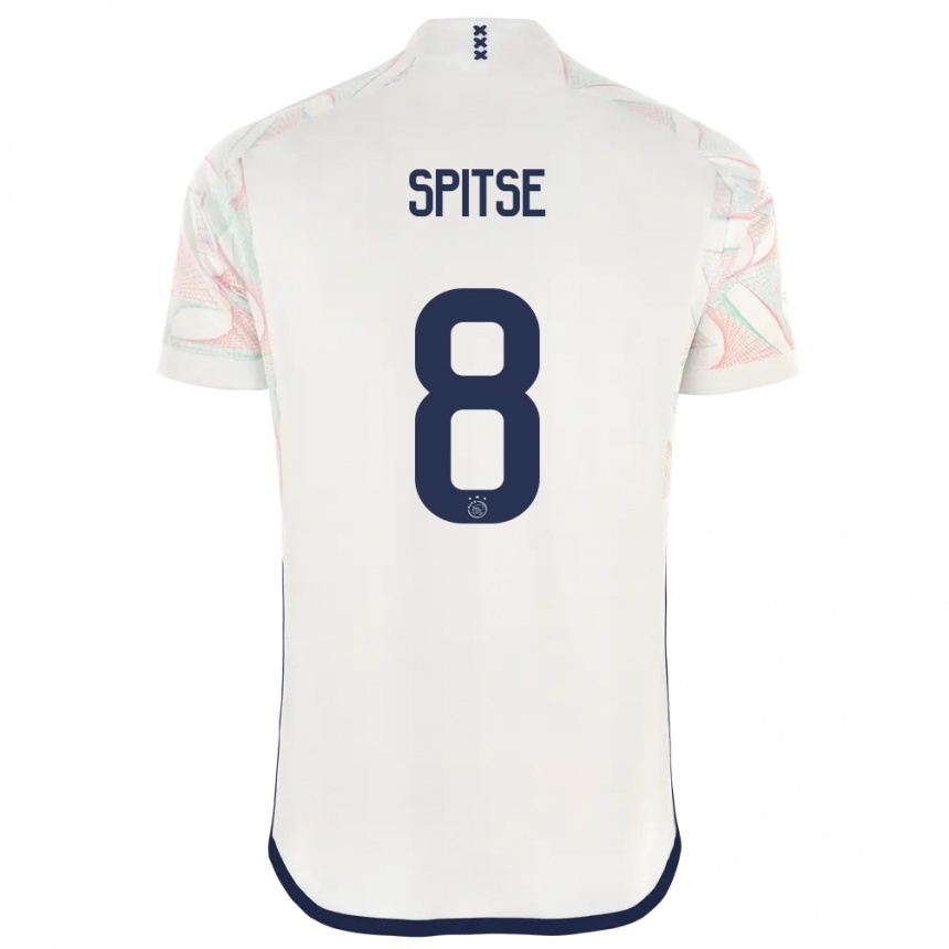 Mujer Fútbol Camiseta Sherida Spitse #8 Blanco 2ª Equipación 2023/24 México